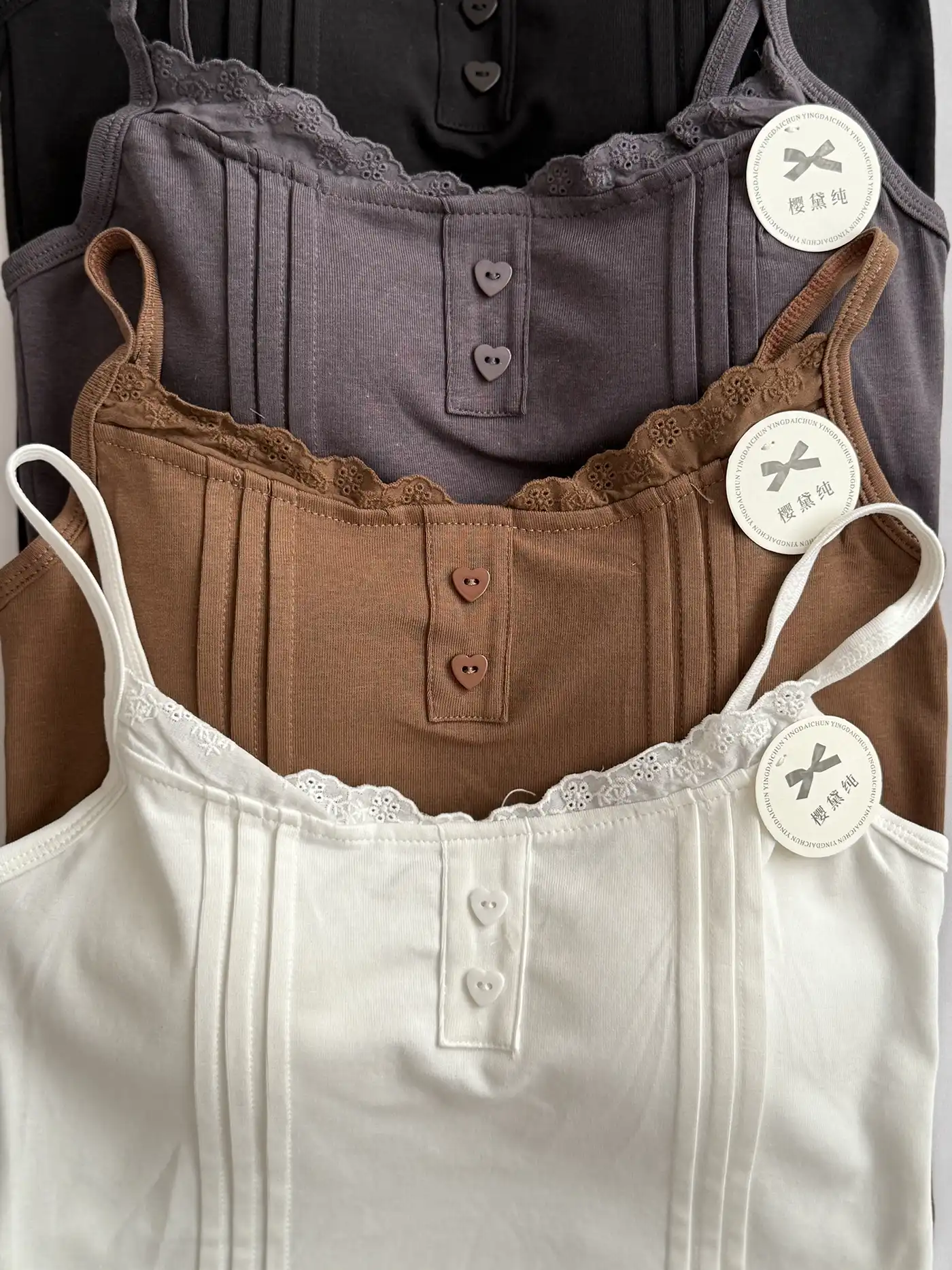 کراپ تاپ دکمه قلبی