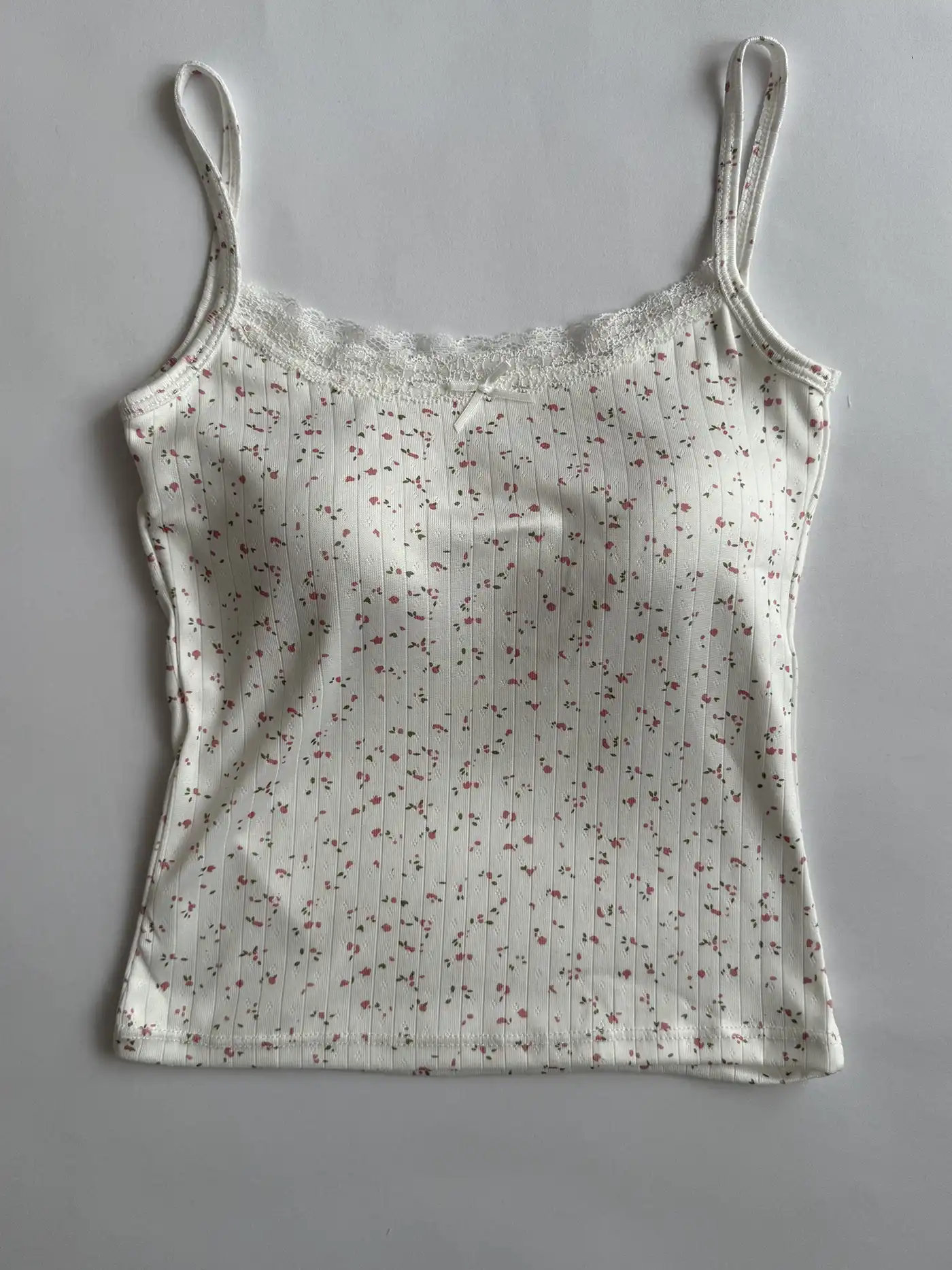 تاپ پنبه ایی گل ریز