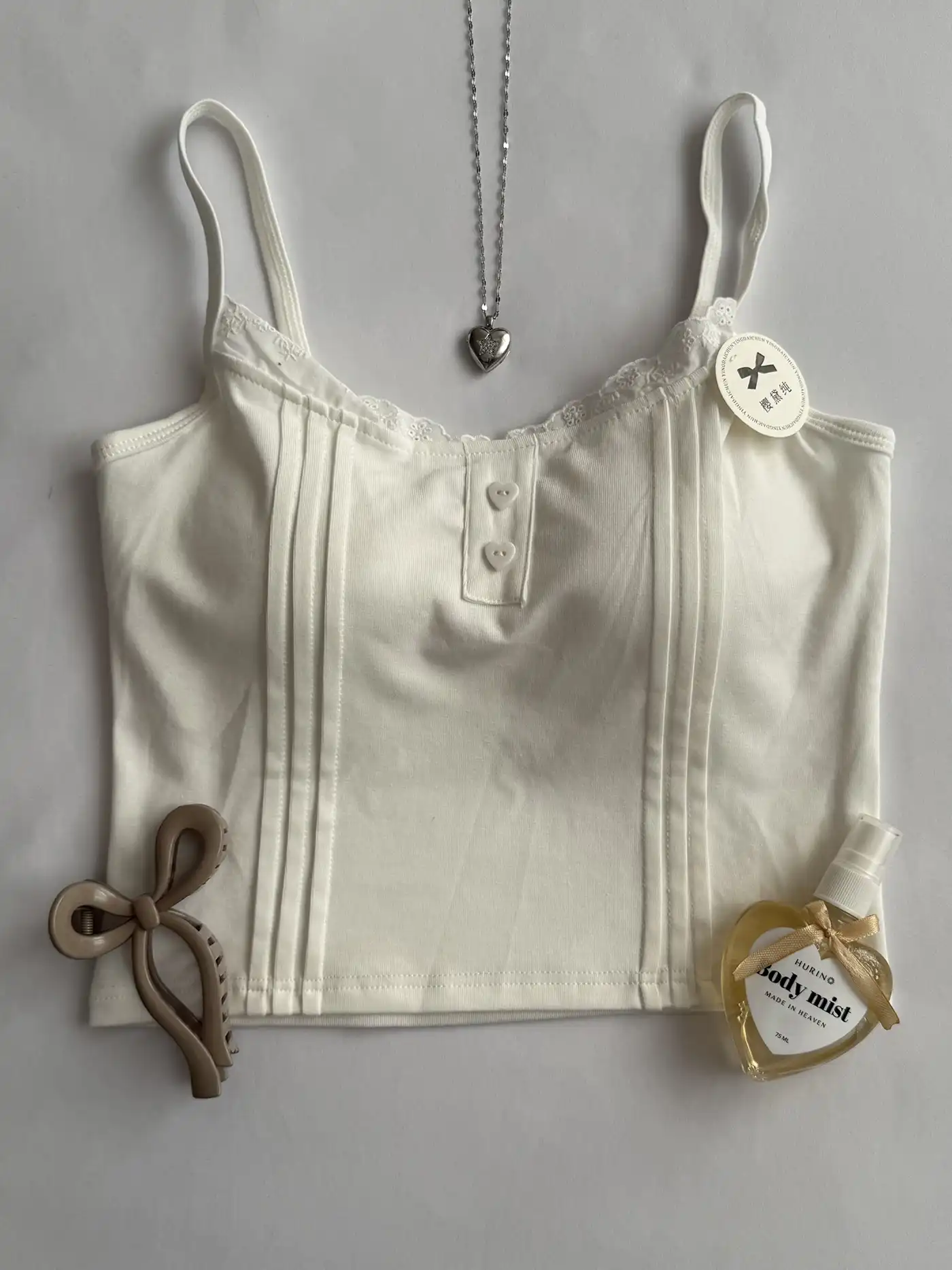 کراپ تاپ دکمه قلبی