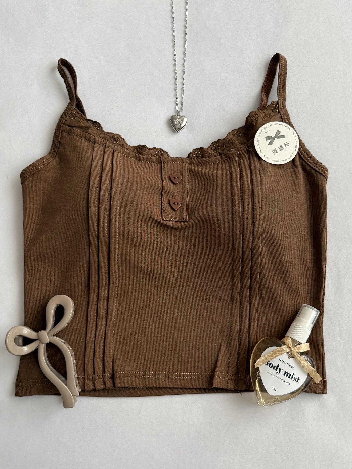 کراپ تاپ دکمه قلبی